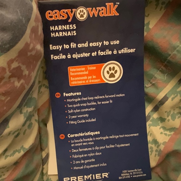 PetSafe Easy Walk Adjustable Nylon Harness and Lead (Small-Red) - Picture 8 of 9